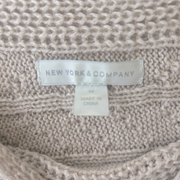 New York and Company Cable Knit Sweater - Picture 4 of 8